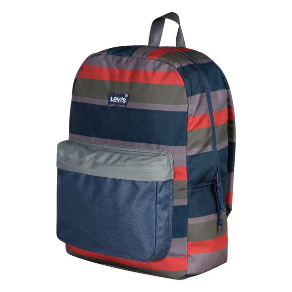 NWT Levi's Lost Coast Backpack Boys' Girls' Multi Stripe School Bag $45 FLC101 - Picture 1 of 1